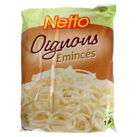 Netto Oignons Coupes 1Kg