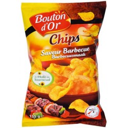 Bouton D Or Chips Bbq 135G