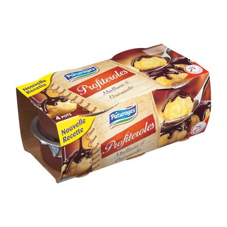 Paturages Profiteroles 4X90G