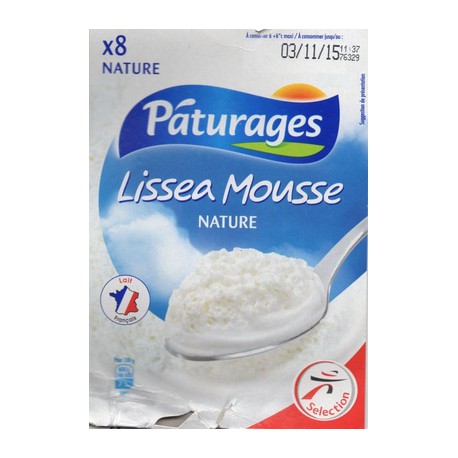 Pat.Lissea Mousse Nature8X100G