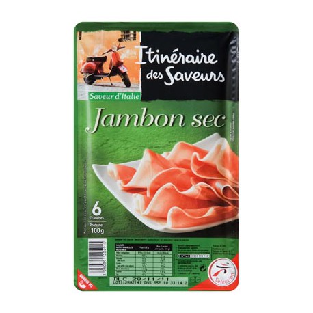 Ids Jambon Sec Italien 6T 100G