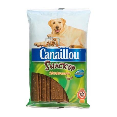 Canaillou Snack Up Boeuf20X10G