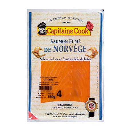 Cook Saumon F.Norveg 4Tr 150Gr