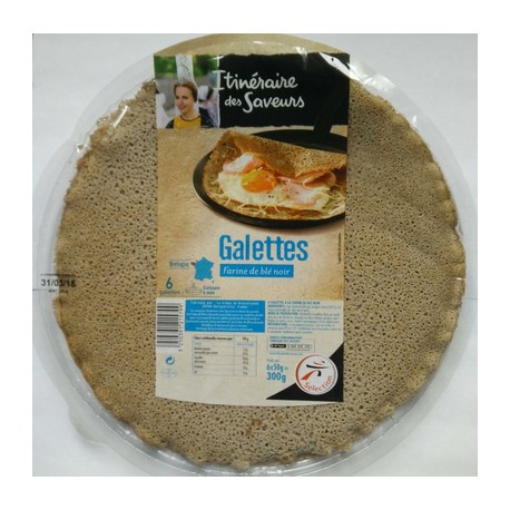 Ids 6 Galettes Ble Noir 300G
