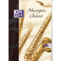 Oxford Cahier Musique 24X32