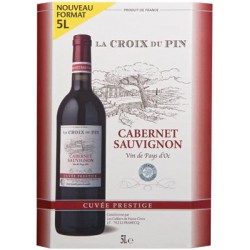 Vin de pays oc Cabern.Sauv.Rg Cdp Bib5L