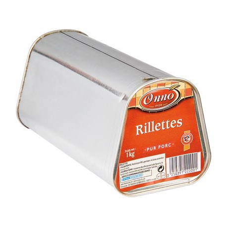 Onno Rilettes Pur Porc 1 Kg