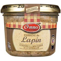 Onno Terrine/Lapin Moutard180G