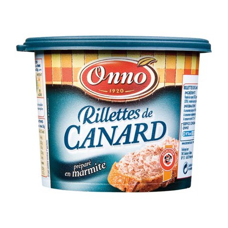 Ranou Rillette Canard 220G