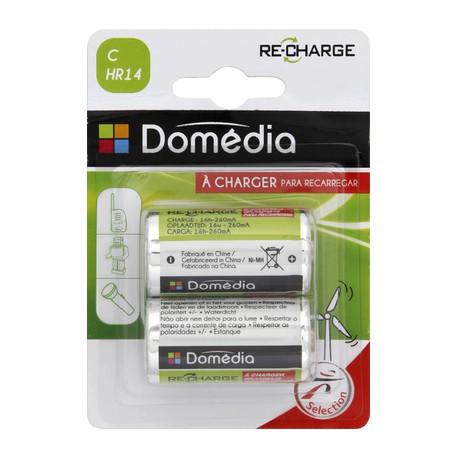Dom.Pile.Rech.2600Mah.Hr14X2