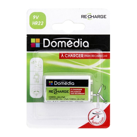 Dom.Pile.Rech.170Mah.9Vx1