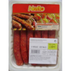 Netto 6Merguez Veritable300G