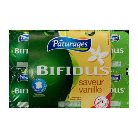 Paturages Bifidus Vani.12X125G