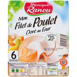 Ranou Flt Poulet Dore 6T 240G