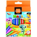 Domedia 12 Maxi Crayons Coul.