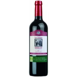 Vin de pays Oc Merlot Bio Rge Exp.Club