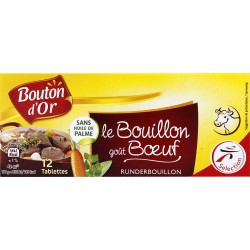 Bouton Or Bouillon Boeuf 120G