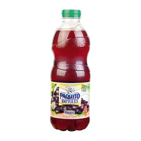 Paquito Pur Jus Raisin Pet 1L