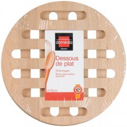 Dom Dessous De Plat Bois