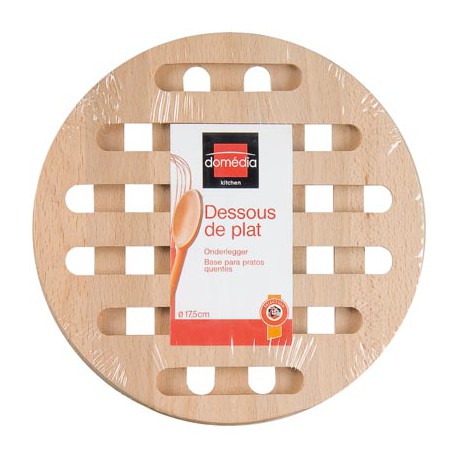 Dom Dessous De Plat Bois