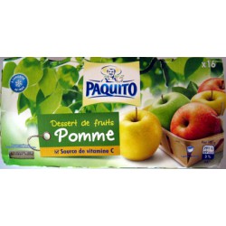 Paquito Dess.Frt Pomme 16X100G