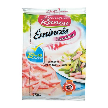 Ranou Eminces Jambon Tsr 150G