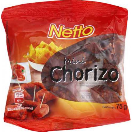 Netto Mini Chorizo 75G