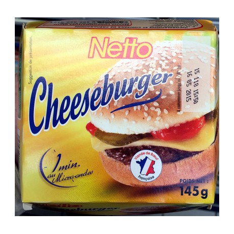 Netto Cheeseburger 145Gr