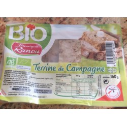 Ranou Terrine Campagne Bio160G