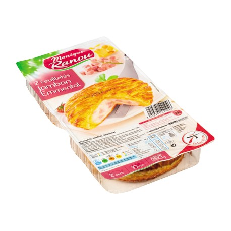 Ranou 2 Feuil Jambon/Emmt280G