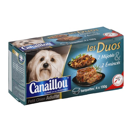 Canaillou Barq Pt Chien 4X150G