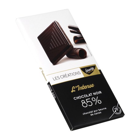 Ivoria Tab.Choco.Noir 85% 100G