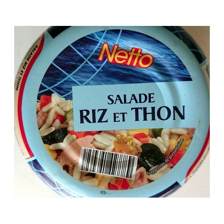 Netto Salade Riz Et Thon 250Gr