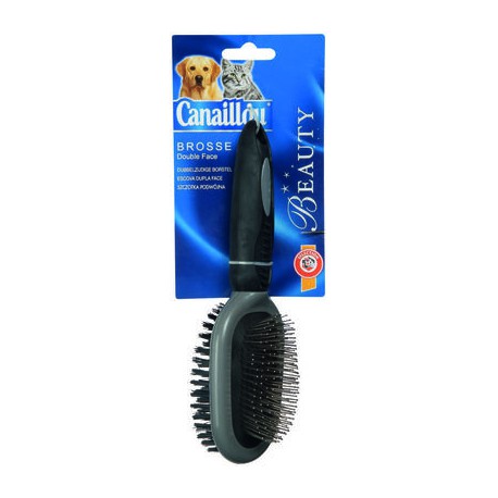 Canaillou.Chien.Brosse.Metal
