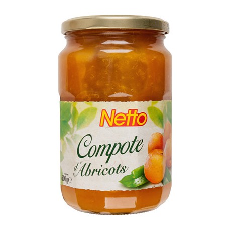 Netto Compote D Abricots 600G