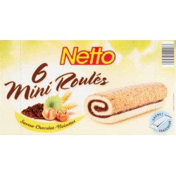 Netto Mini Roules Choc/Nois150