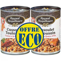 L.2 1/2 Cassoulet Toulous Graisse D Oie R&Roquelaur
