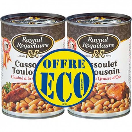 L.2 1/2 Cassoulet Toulous Graisse D Oie R&Roquelaur