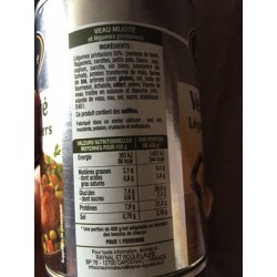 R&R Veau Saute/Legumes 400 G