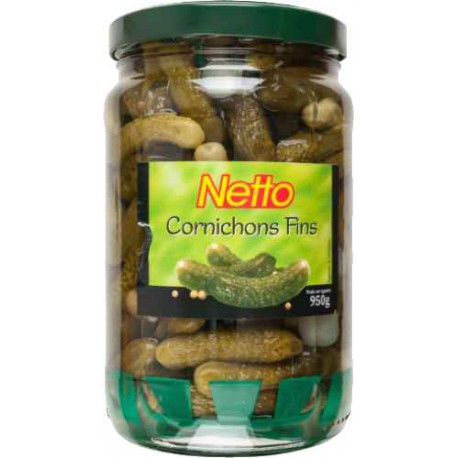 Netto Cornichons 950G