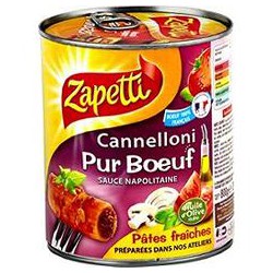 Zapetti Cannellonis Pur Boeuf Boite 4/3