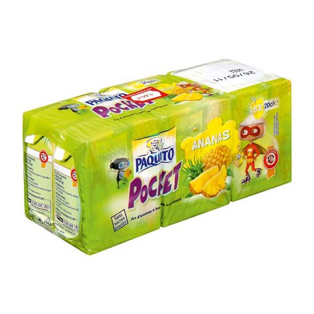 Paquito Abc Ananas Bk 6X20Cl