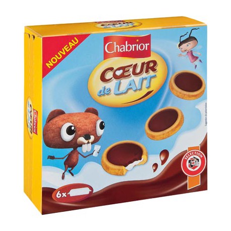 Chab Mini Tartel.Coeur Lt 225G