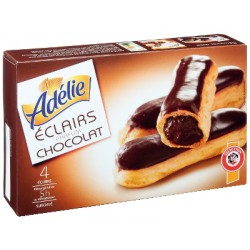 Adelie Eclairs Choco X4 200G