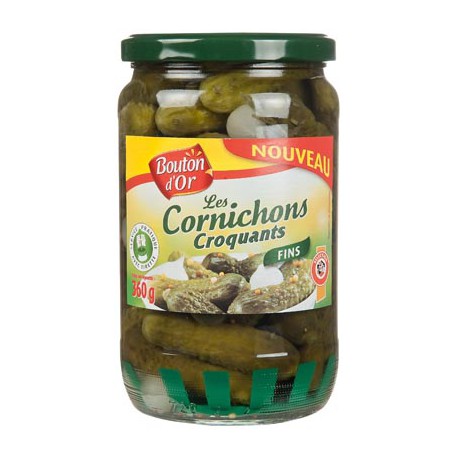 Bouton Dor Cornichon Fin 360G