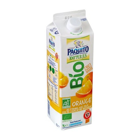 Paquito Bio Pj Orange Frais 1L