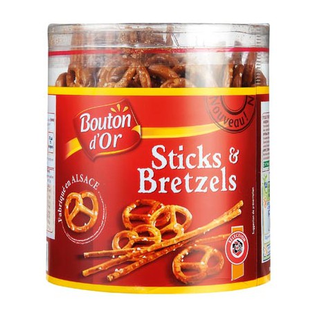 Bouton Or Sticks&Bretzels 300G