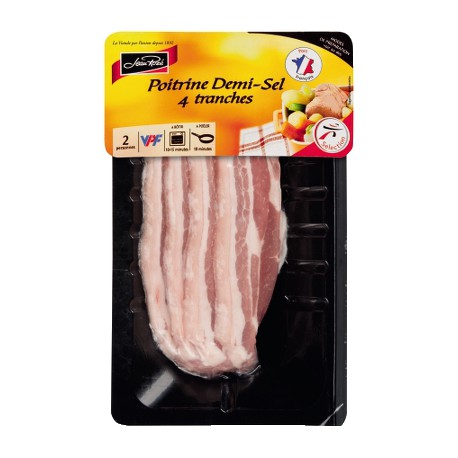 Jroze Poitrine 1/2Sel 4Tr 300G