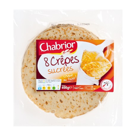 Chab 8 Crepe Vanille Sucr 400G