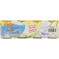 Netto Yt Pv Vanille 8X125G